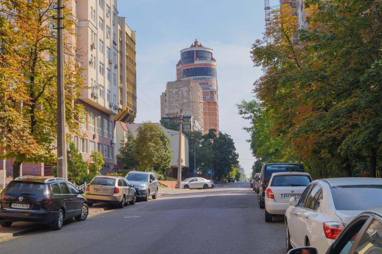 קייב 1 Комнатная Квартира По Улице Предславинская, 12 מראה חיצוני תמונה